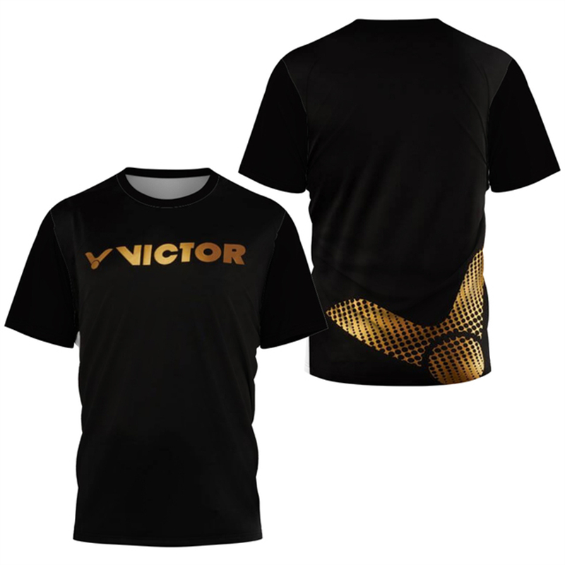Xu Xin Table Tennis - Men's T-Shirts Gradient Harajuku Badminton Table