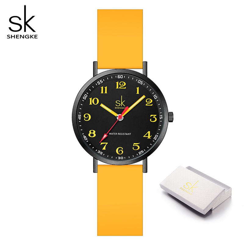 Edge Tape Roll - SHENGKE Women Fashion Silicone Strap Watches