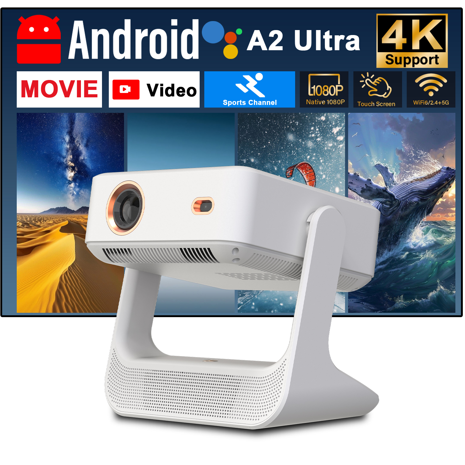 Table Tennis Video - Table Tennis Live Projector 3in1 Tablet