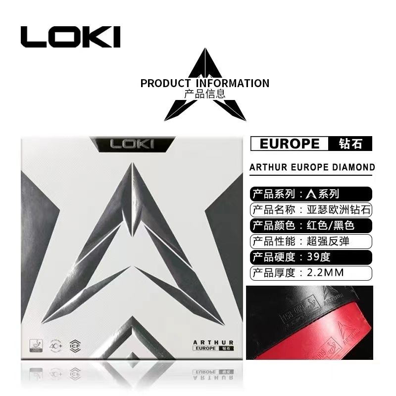 Table Tennis European Championship - Genuine Loki Thor table tennis racket