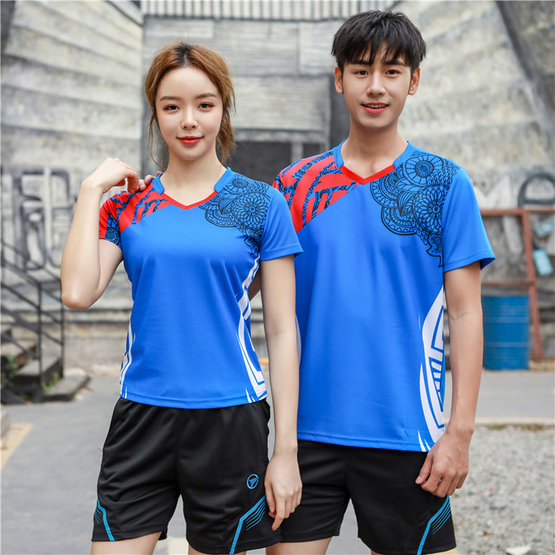 New tenis shirt men /women,bad - Table Tennis Uniform recensie en prijs