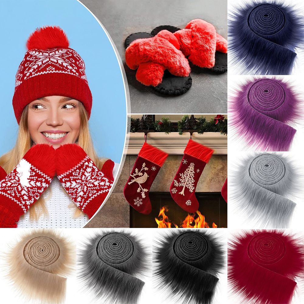 Muiltcolor Long Plush Fur  Tri - Edge Tape Roll recensie en prijs