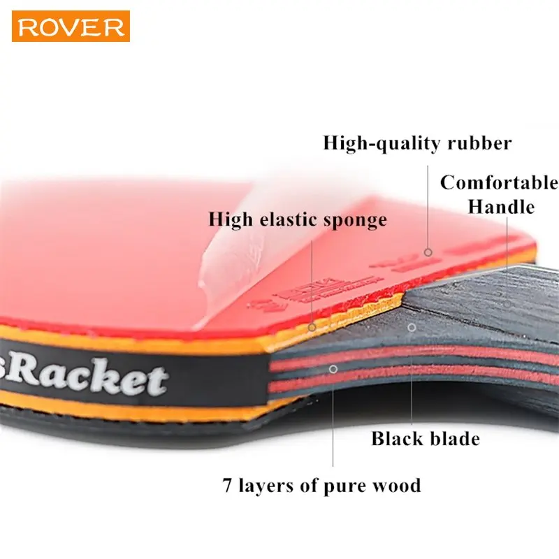 5/6 Star Table Tennis Racket 2 - Table Tennis Review recensie en prijs