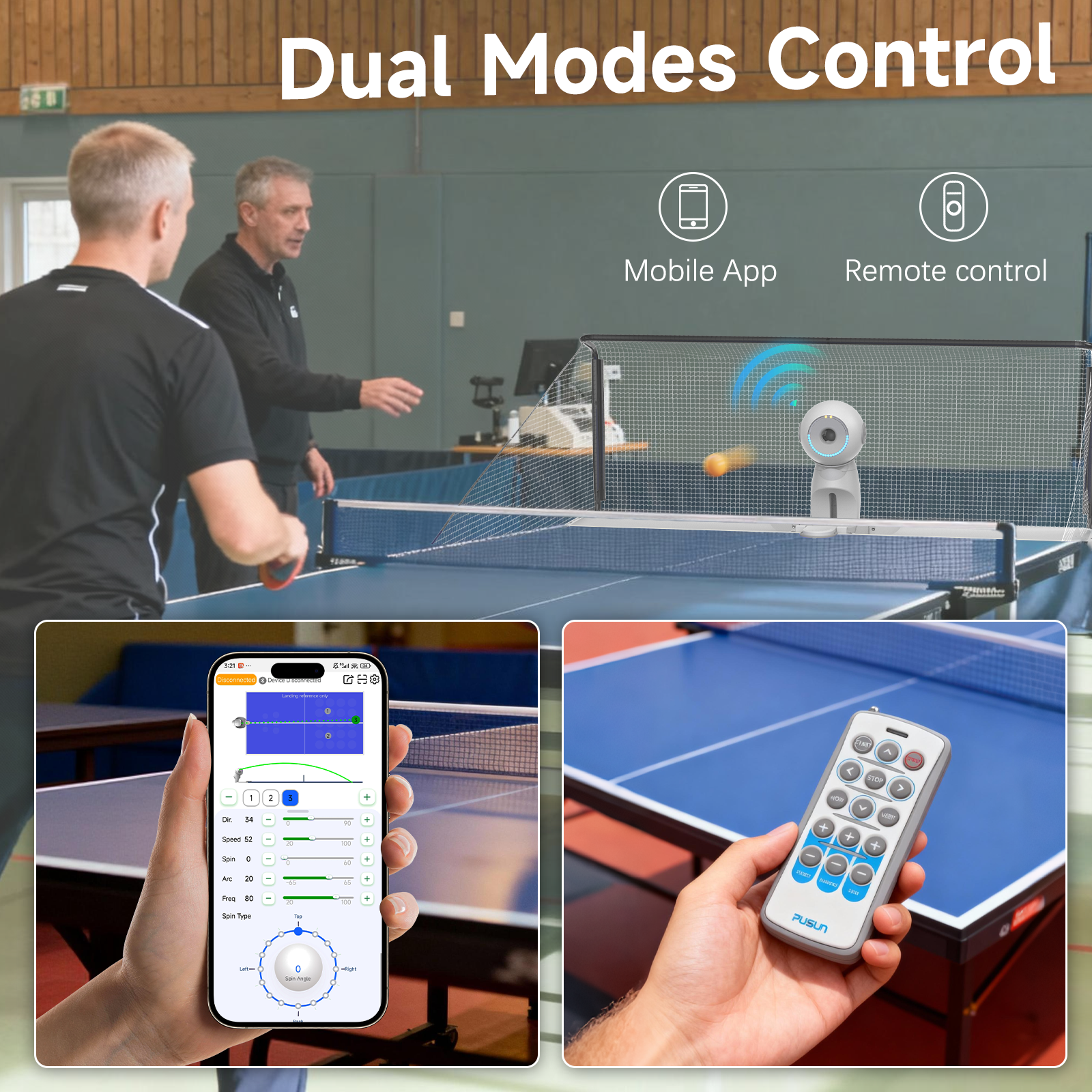 PUSUN High Quality Table Tenni - Table Tennis App recensie en prijs