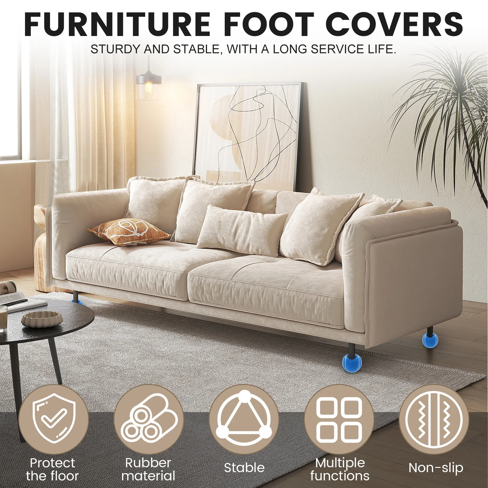 10Pcs Table Chair Foot Covers  - Table Tennis Footwork recensie en prijs