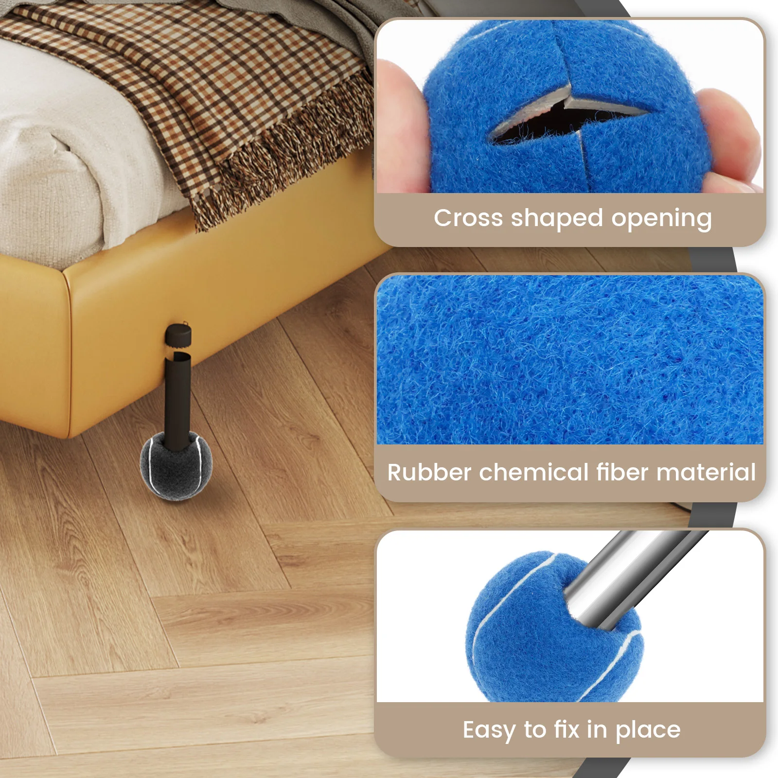 10Pcs Table Chair Foot Covers  - Table Tennis Footwork recensie en prijs