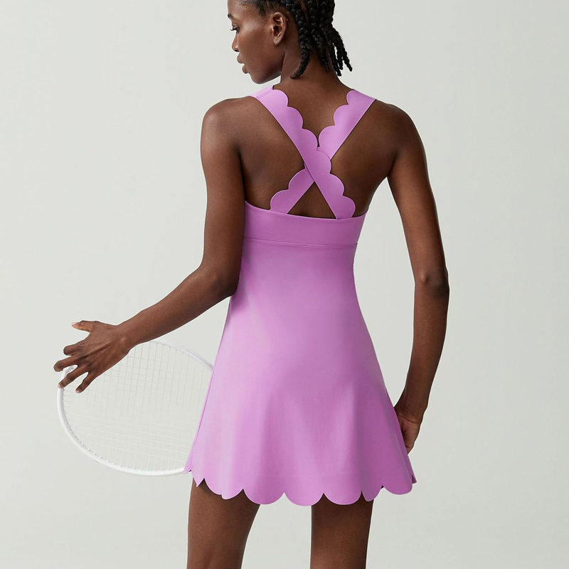 Women Tennis Yoga Dress Solid  - Table Tennis Jacket recensie en prijs