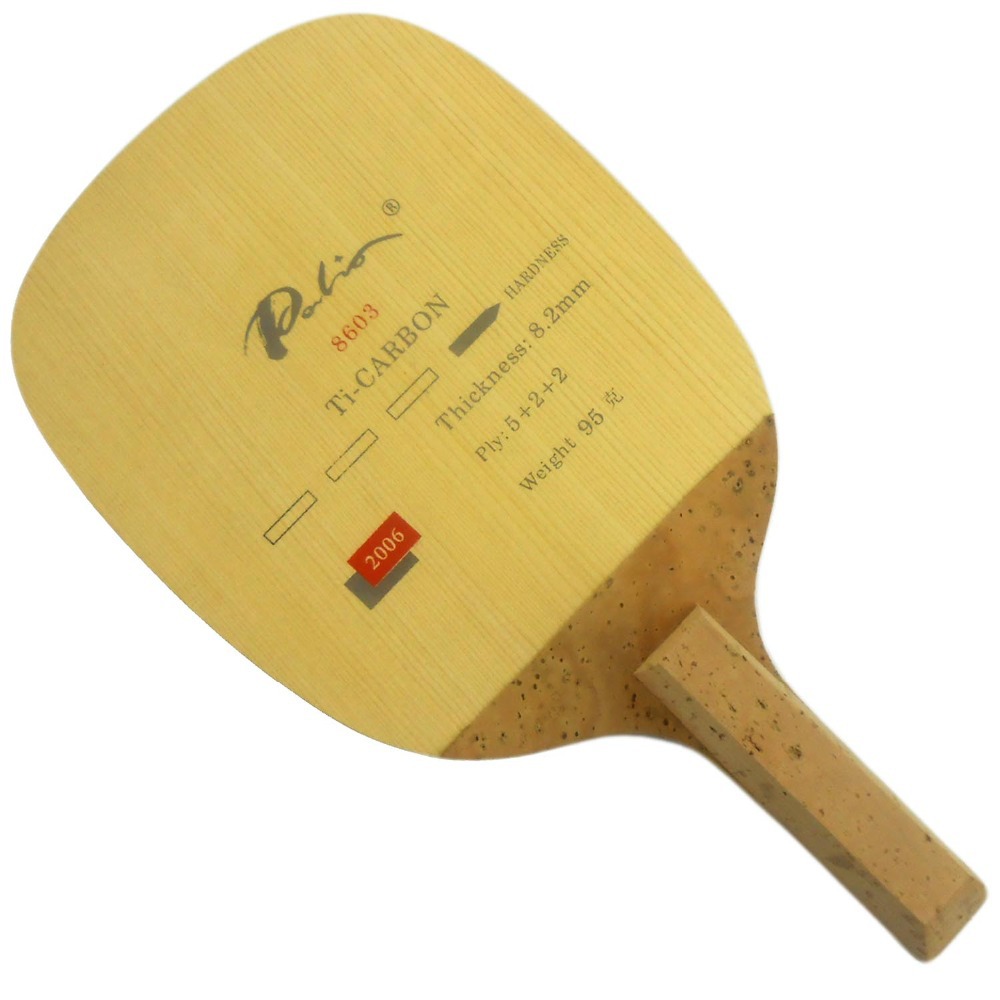 PALIO 8603 Carbon Titanium Tab - Table Tennis Review recensie en prijs