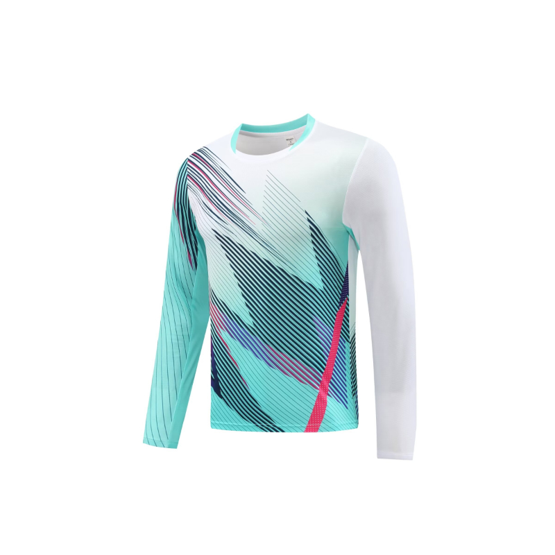 Long Sleeve Badminton Shirt Un - Table Tennis Uniform recensie en prijs
