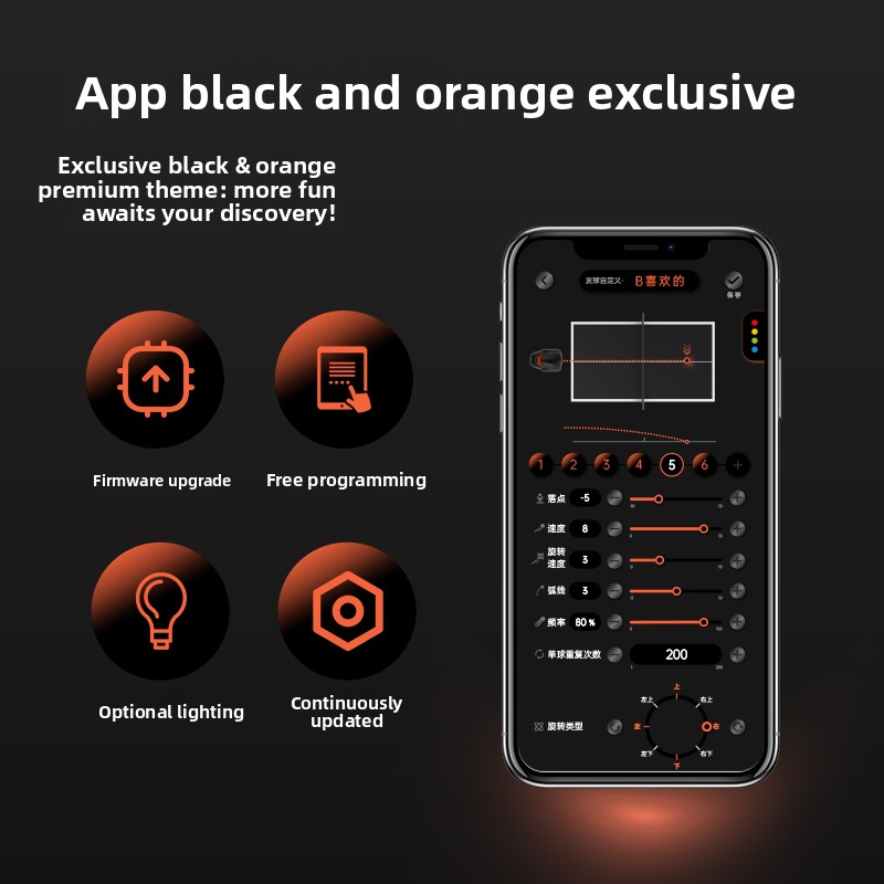 OMNI S Pro Black Orange Exclus - Table Tennis App recensie en prijs