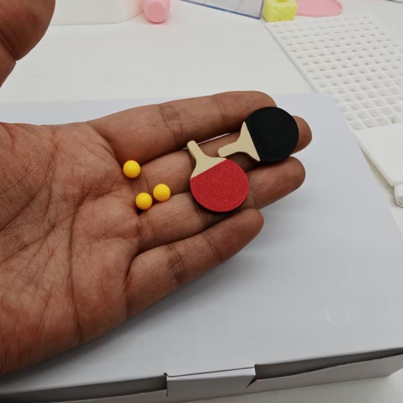 /Kb/Mini Doll House Decoration - Table Tennis Information recensie en prijs