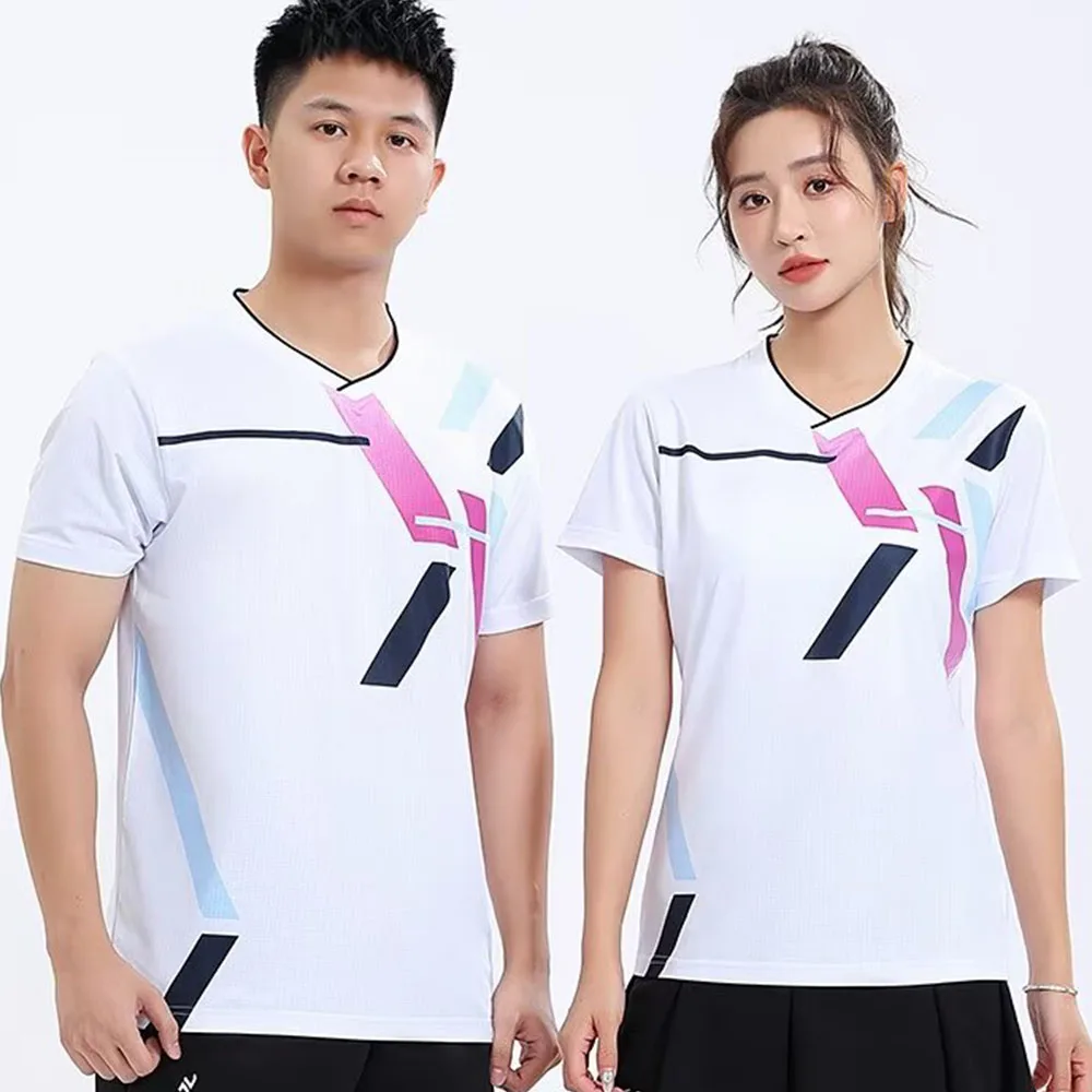 Badminton T-shirt for Men Wome - Table Tennis Uniform recensie en prijs