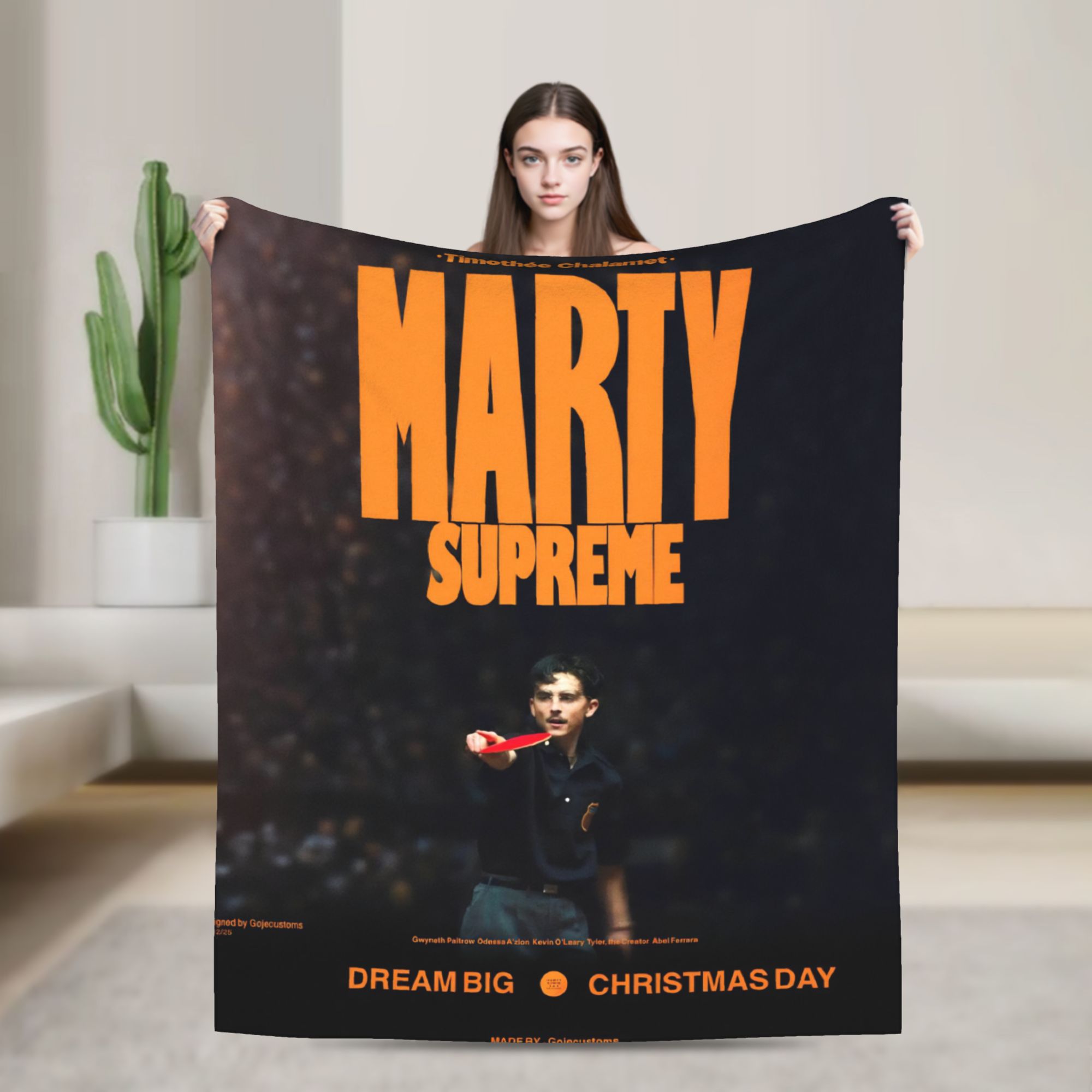 Marty Supreme  Blankets Flanne - Table Tennis Marty Supreme recensie en prijs