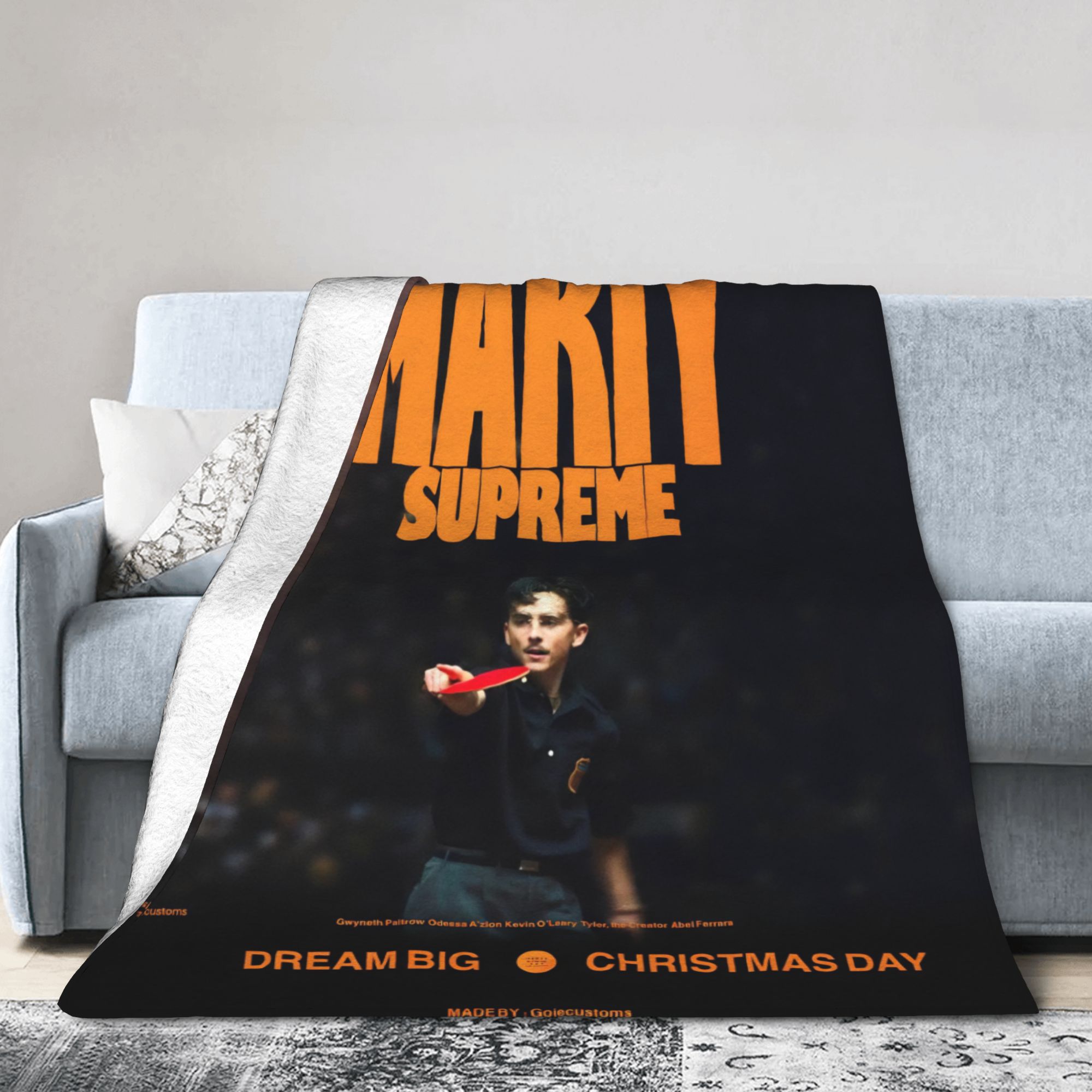 Marty Supreme  Blankets Flanne - Table Tennis Marty Supreme recensie en prijs